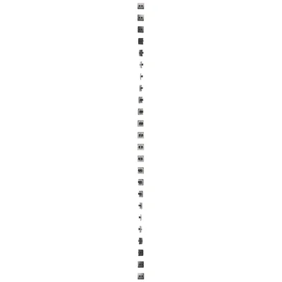 Gniazdo komputerowe RJ45 podwójne kat. 5e (moduł) inox (metalik)