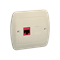 Gniazdo komputerowe RJ45 pojedyncze kat. 5e beż