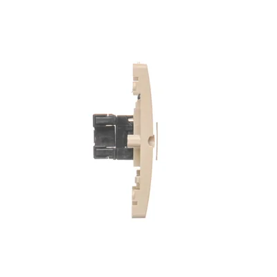 Gniazdo komputerowe RJ45 pojedyncze kat. 5e (moduł) beż