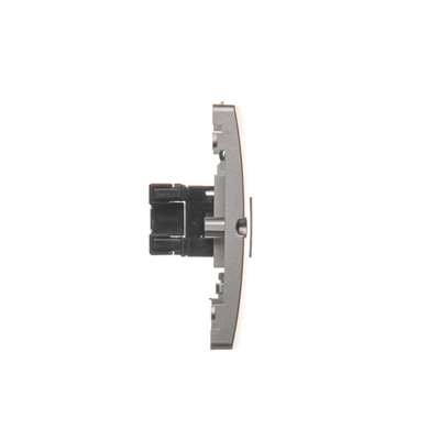 Gniazdo komputerowe RJ45 pojedyncze kat. 5e (moduł) inox (metalik)