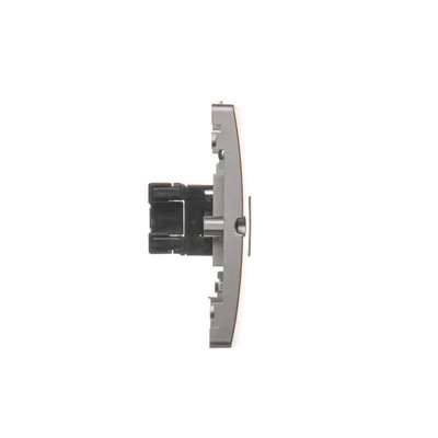 Gniazdo komputerowe RJ45 pojedyncze kat. 5e (moduł) inox (metalik)