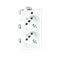 Gniazdo podwójne CIMA schuko 2x230V 16A czysta biel