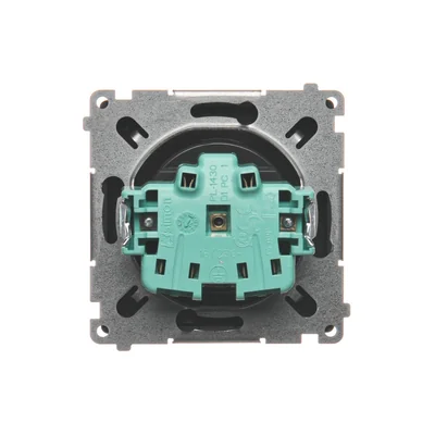 Gniazdo pojedyncze z bolcem uziemiającym BASIC