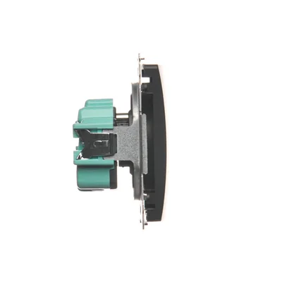 Gniazdo pojedyncze z bolcem uziemiającym BASIC