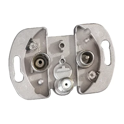 Gniazdo R-TV-SAT przelotowe (RTV-12dB, SAT-8dB)