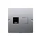 Gniazdo telefoniczne RJ11 (moduł) inox (metalik)