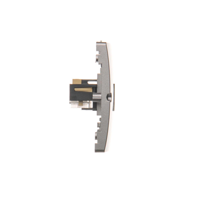 Gniazdo telefoniczne RJ11 (moduł) inox (metalik)