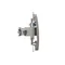 Gniazdo telefoniczne RJ11 uniwersalne pojedyncze (moduł) inox metalik