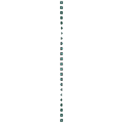 Gniazdo wtyczkowe DATA (moduł), 230V, zielone