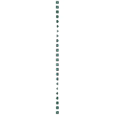 Gniazdo wtyczkowe DATA (moduł), 230V, zielone