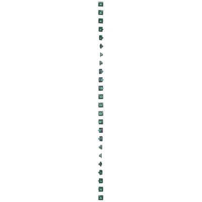 Gniazdo wtyczkowe DATA (moduł), 230V, zielone