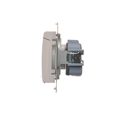 Gniazdo wtyczkowe do wersji IP44 z przesłonami do ramek wielokrotnych (moduł) 16A 250V białe