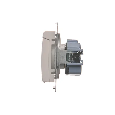 Gniazdo wtyczkowe do wersji IP44 z przesłonami do ramek wielokrotnych (moduł) 16A 250V białe