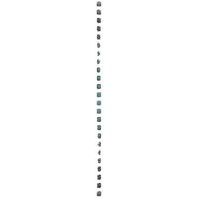 Gniazdo wtyczkowe podwójne (moduł), 230V, inox metalik
