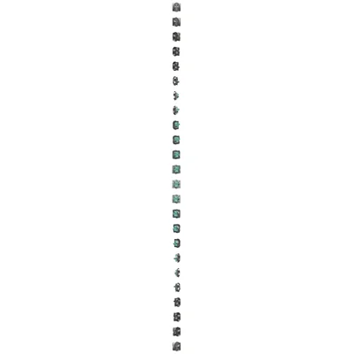 Gniazdo wtyczkowe podwójne (moduł) , 230V, inox metalik