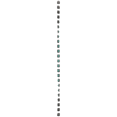 Gniazdo wtyczkowe podwójne z uziemieniem (moduł), z przesłonami torów prądowych, 16A, 230V, zaciski śrubowe, inox (metalik)