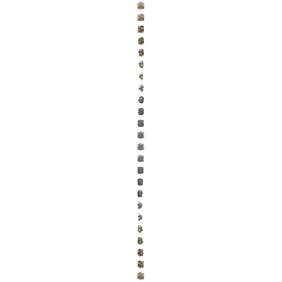 Gniazdo wtyczkowe podwójne z uziemieniem z przesłonami (moduł) 16A 250V zaciski śrubowe złoty (metalik)