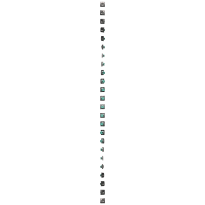 Gniazdo wtyczkowe z uziemieniem (moduł), 16A, 250V, zaciski śrubowe, inox (metalik)