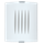 GRAFIK Lampa ścienno-sufitowa linie 18 cm biała