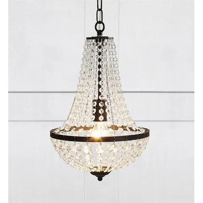 GRANSO Lampa wisząca 30cm czarna