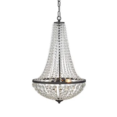 GRANSO Lampa wisząca 40cm czarna