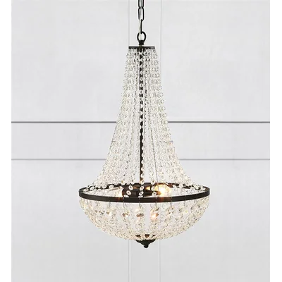GRANSO Lampa wisząca 40cm czarna