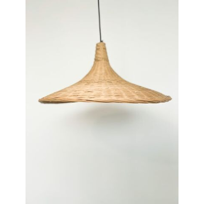 HAXEY Lampa wisząca E27 IP20 drewniana