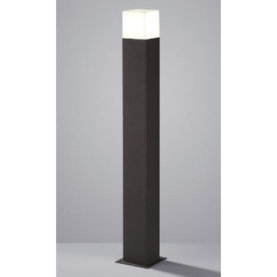 HUDSON Lampa stojąca zewnętrzna 80 cm antracyt