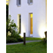 HUDSON Lampa stojąca zewnętrzna 80 cm antracyt