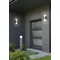 HUDSON Lampa stojąca zewnętrzna ekspozycyjna 80 cm tytan