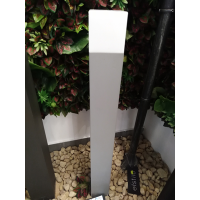 HUDSON Lampa stojąca zewnętrzna ekspozycyjna 80 cm tytan
