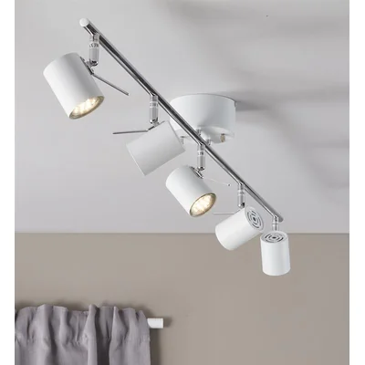 HYSSNA Lampa ścienno-sufitowa biała