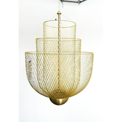 ILLUSION S Lampa wisząca 12W 3000K 960lm IP20 złota