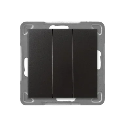 IMPRESJA Łącznik potrójny - Ospel Impresja, antracyt