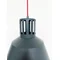 INDUSRIAL Lampa wisząca E27 IP20 grafitowa