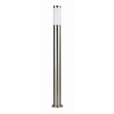 INOX Lampa zewnętrzna stojąca 110 cm srebrna
