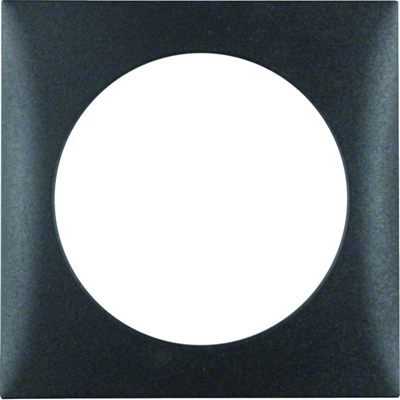 INTEGRO FLOW Ramka 1-krotna antracytowa matowa