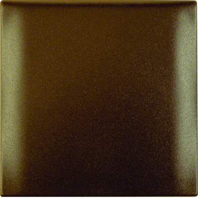 INTEGRO FLOW Ramka 1-krotna z pokrywą brązowa matowa