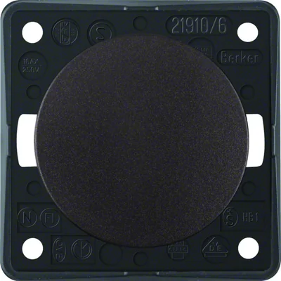 INTEGRO FLOW/PURE Łącznik klawiszowy uniwersalny brązowy matowy