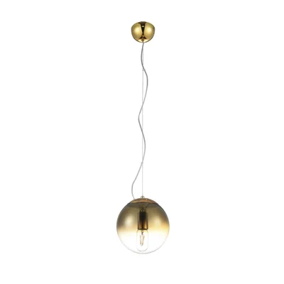 IRIS lampa wisząca E27 IP20 złota