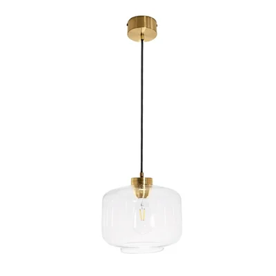 JAWA Lampa wisząca E27 IP20 mosiądz