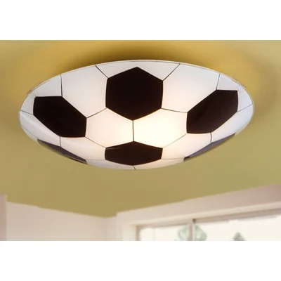 Junior 1 Lampa ścienno-sufitowa piłka nożna biała