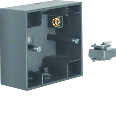 K.1 Puszka natynkowa pojedyncza antracyt