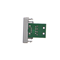 K45/2 Płytka multimedialna ze złączem USB typu A żeńskim 22,5x45mm aluminium