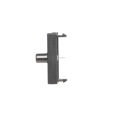 K45/2 Płytka z gniazdem SAT (F) żeńskim 22,5x45mm + wkład szary grafit