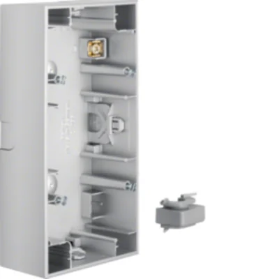 K.5 Puszka natynkowa dwukrotna pozioma aluminium