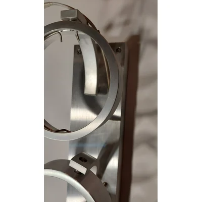 KALU 3 Lampa sufitowo-ścienna aluminium