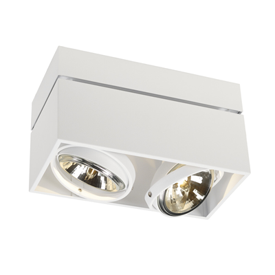 KARDAMOD Lampa sufitowa podwójna biała ekspozycyjna