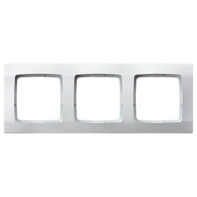 KARO Ramka potrójna biały