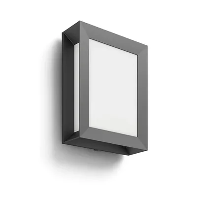 Karp wall lantern anthracite 1x6W 230V myGarden Kinkiet